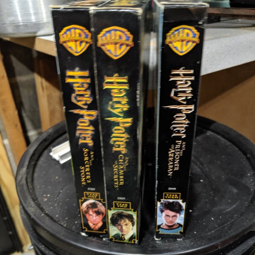Harry Potter 1-3 VHS